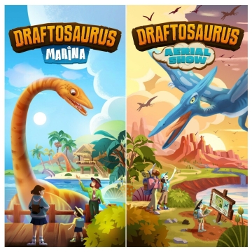 Draftosaurus Marina + Aerial Show