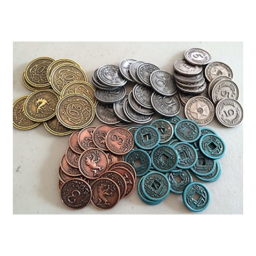 Scythe Monete in Metall0 Metal Coins Set 